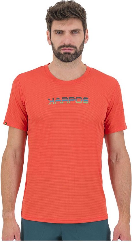 Foto: Karpos loma t shirt met korte mouwen oranje m man