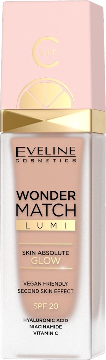 Wonder Match Lumi luxe verhelderende gezichtsfoundation 20 Nude 30ml