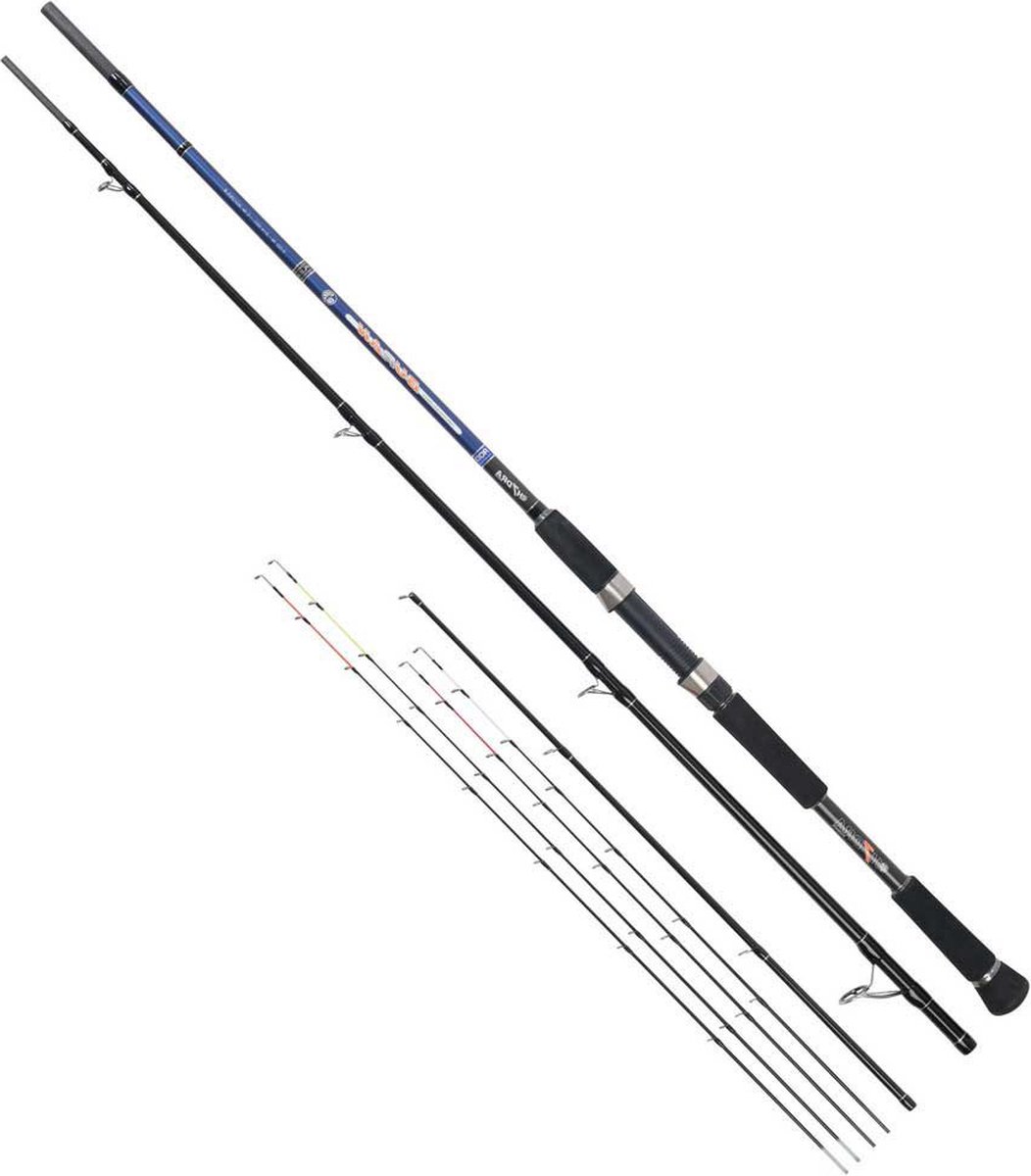 Hydra7 Buran Bodemvissen Hengel Zwart 3.00 m / 30-250 g
