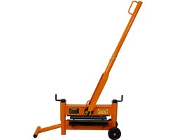 Klinkerknipper | 430 mm Steenknipper Tegelknipper Bakstenen Bestrating 43 cm Verstelbare Snijhoogte 10-200 mm Inclusief 2 Roterende Snijbladen - Klinker Knipper Tegel Handvat 2 Wielen