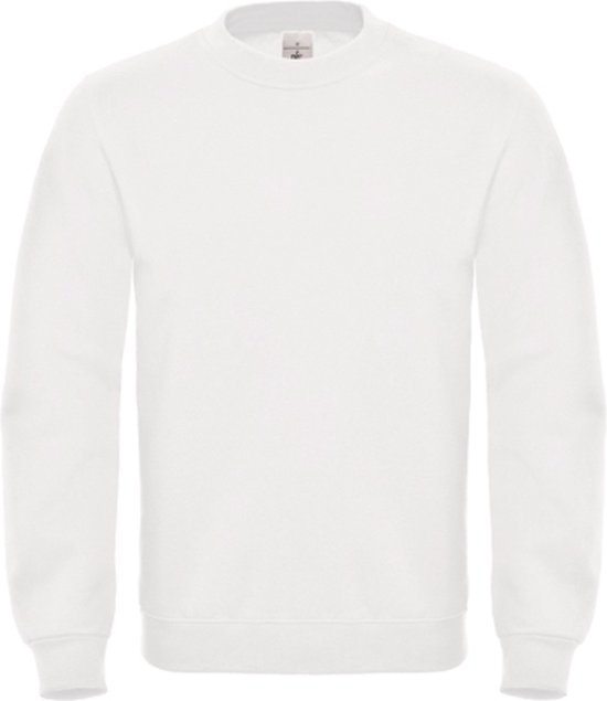 Sweater 'ID.002' met ronde hals B&C Collectie maat XS Wit