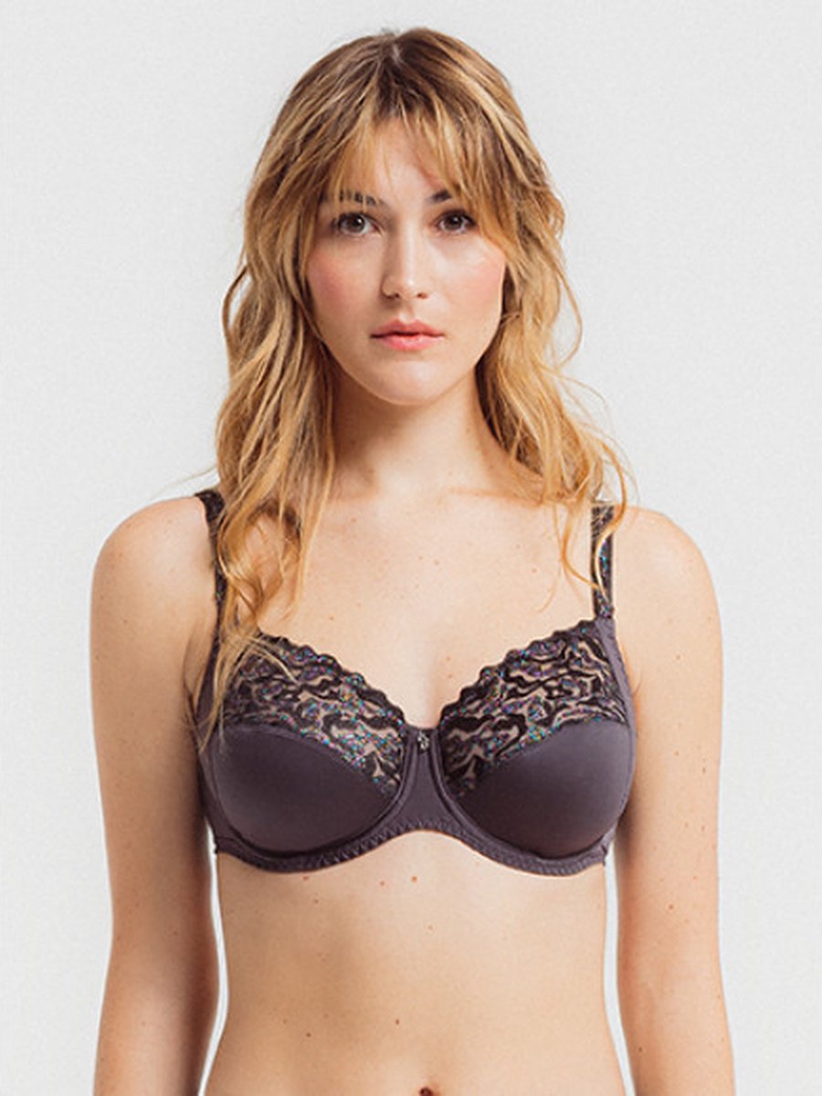 Louisa Bracq - Electric Waves - BH Beugel - 494-01 - Grijs Smoke - Maat E80/95