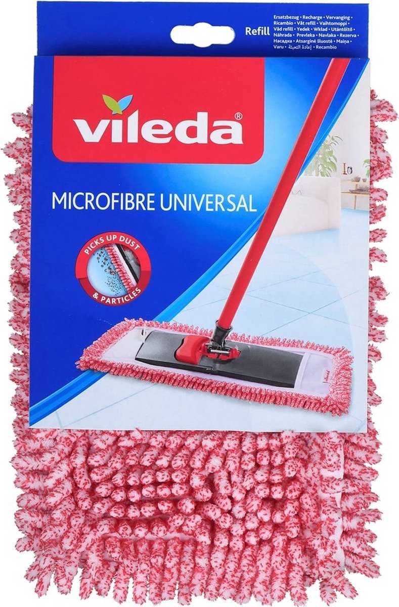 8x navulling Vileda Chenille Vloerwisser