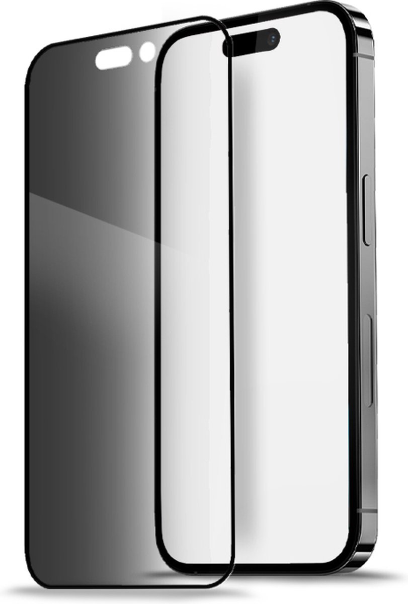 iPhone XS Max Screen Protector - Livon PrivacyShield - Privacy beschermglas Zwart