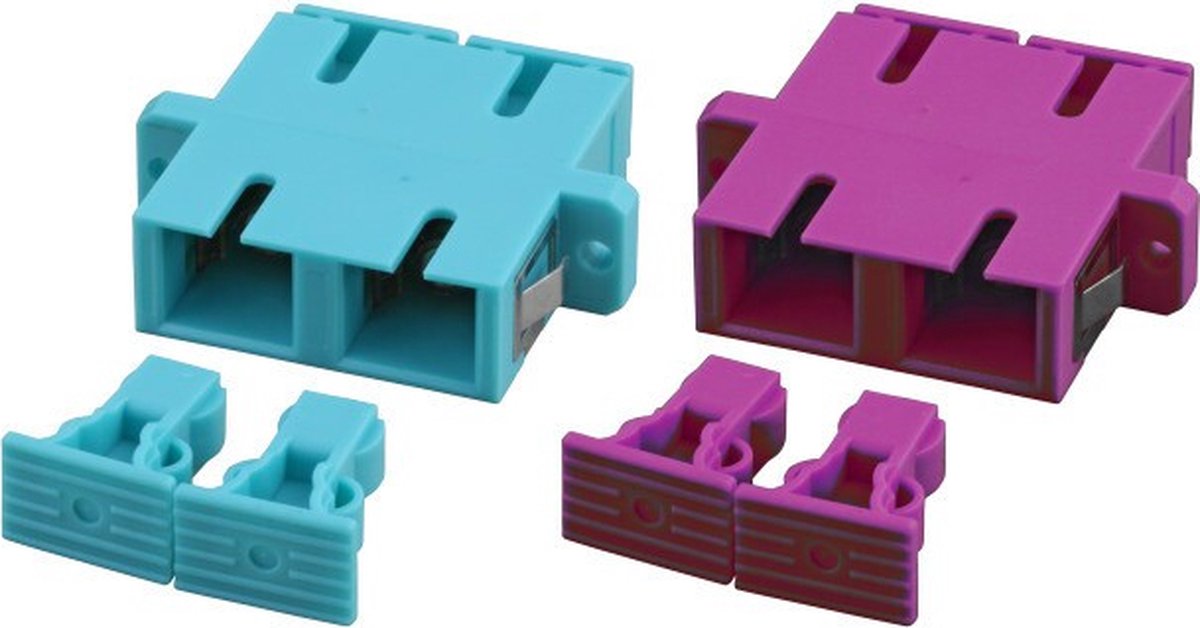 EFB Elektronik 53356.1 glasvezeladapter SC 1 stuk(s) Turkoois