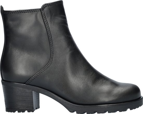 Gabor 800.1 Enkellaarsjes - Enkelboots met rits - Dames - Zwart - Maat 39