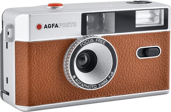 Agfaphoto Reusable Photo Camera 35mm bruin