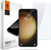 Spigen Neo Flex Solid | Screen Protector Geschikt voor Samsung Galaxy S23 | Case Friendly | 2-Pack
