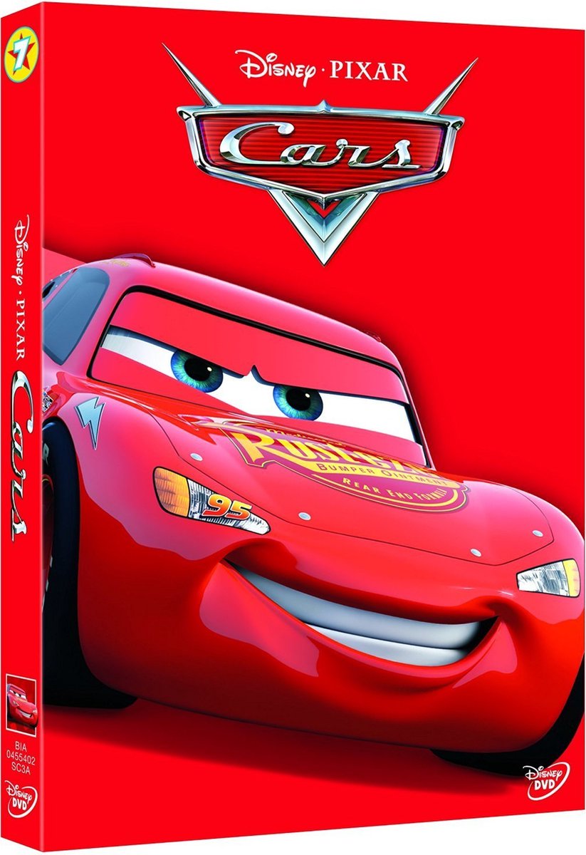 Disney Cars DVD Italiaans