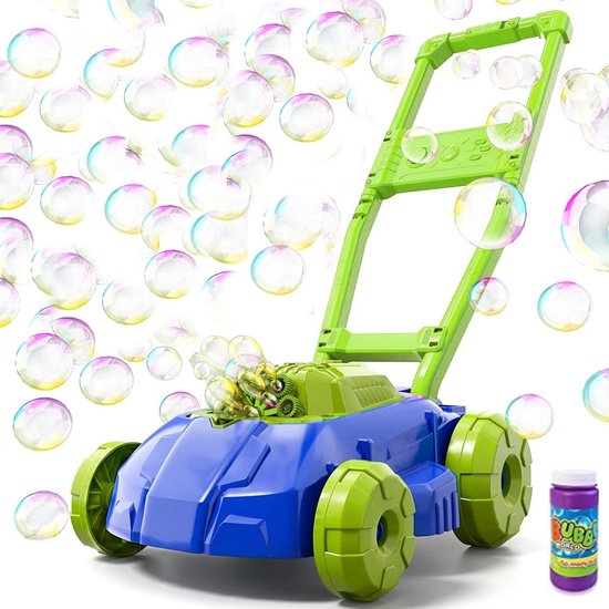 BOTC Buiten speelgoed kinderen- Bellenblazen-Bellenblaas- Bubble grasmaaier