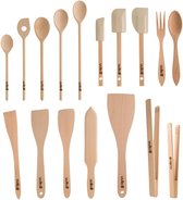 Lepels - Wooden Spoons- (17-piece)