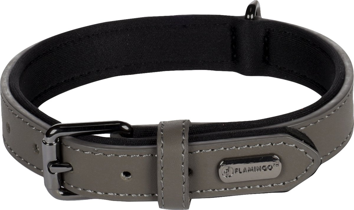 Halsband Binti Grijs - Grijs - 31 - 39 cm x 20 mm