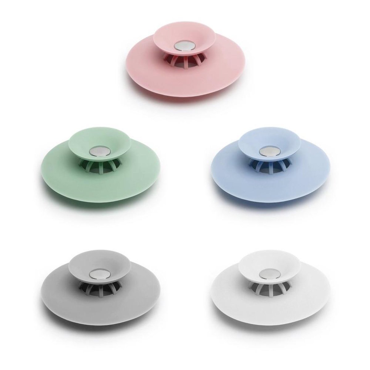 Gootsteenstop & haarvanger 2 in 1 Universeel Gootsteenstop