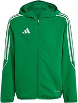 Adidas Tiro23 L Windbreaker Jasje Groen 13-14 Years Jongen