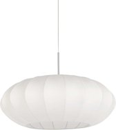 Lampe à suspension Steinhauer Sparkled light – ø 60 cm – Hauteur réglable – E27 (grand luminaire) – acier et blanc