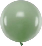 Partydeco - Ballonnen latex - Rosemary green Eucalyptus 60 cm (per stuk)