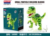 Balody Velociraptor - Nanoblocks - Miniblocks - Jeu de construction / Puzzle 3D - 1457 blocs de construction - Dinosaurus - Jurassic Park