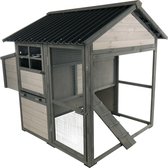 Bol.com Flamingo Cottage Zivo - Kippenhok Kip - Kippenhok Met Ren Zivo Cottage 328x113x121cm - 1st - 137637 - 1st aanbieding