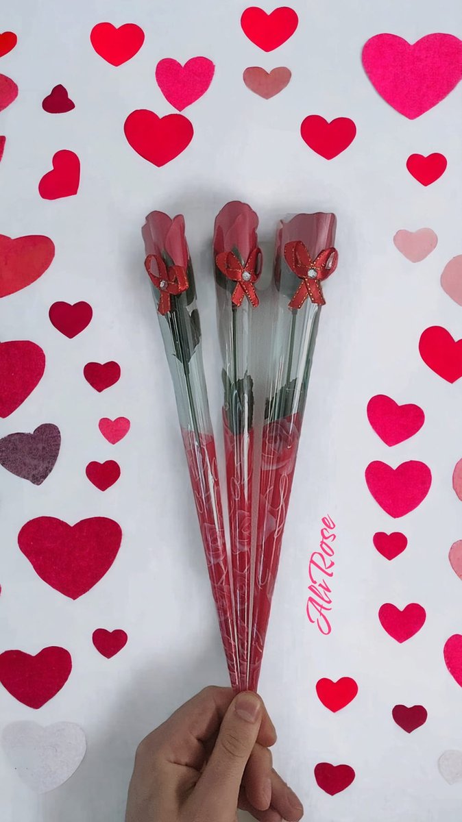 AliRose - Zeep Roos - Rozen ROOD / RED - 5 Stuks - Romantische Cadeau - Kado - Liefde - Love - Amor - Feestdagen - Moederdag - Kerst - Valentijn - Partner - Natuurlijke Zeep Boeket - Bruiloft