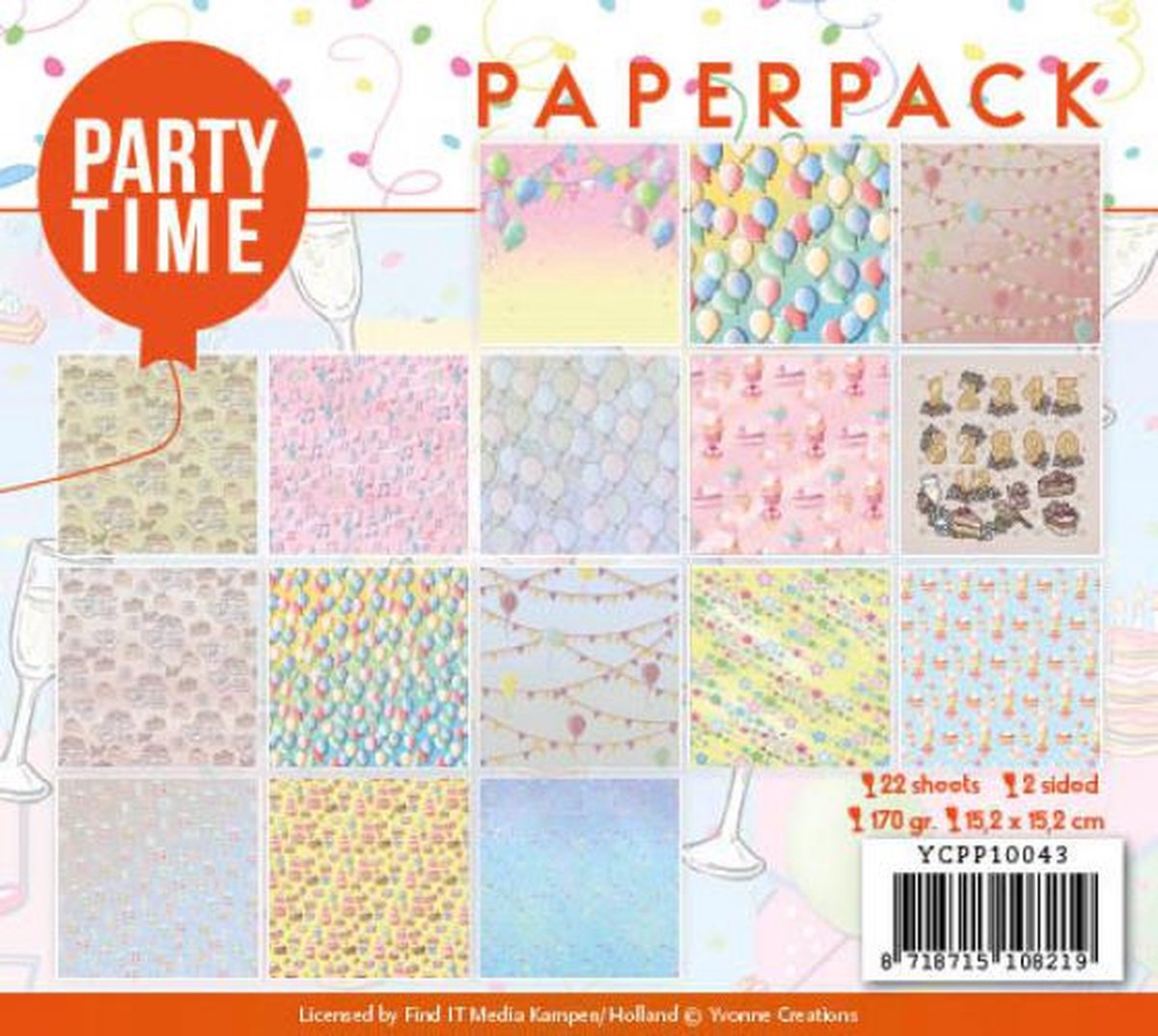 Paperpack - Yvonne Creations - Party Time