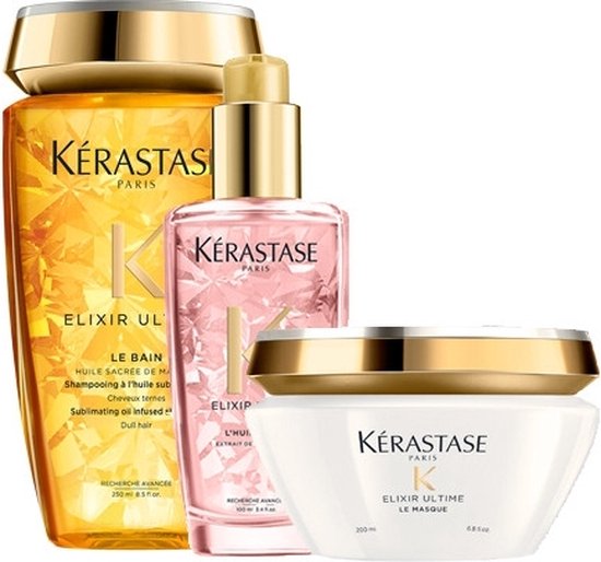 Kerastase Elixir Ultime set 550 ml voor gekleurd haar