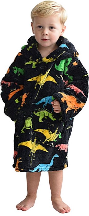 PLAID SWEAT CAPUCHE ENFANT DINO