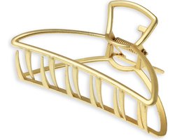 Lajetti - Haarklem Goud Metaal - Haarclip Dames Bananenklem