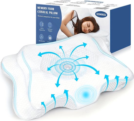 Oreiller anti Snurk - Anti-ronflement - Oreiller pour dormeur latéral - Anti-  Snurk 