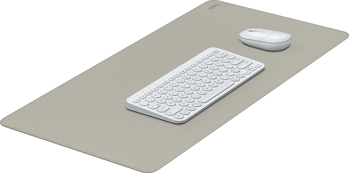 Aptiq werkplek basis set – draadloos Bluetooth – ergonomisch – design – QWERTY - Off White