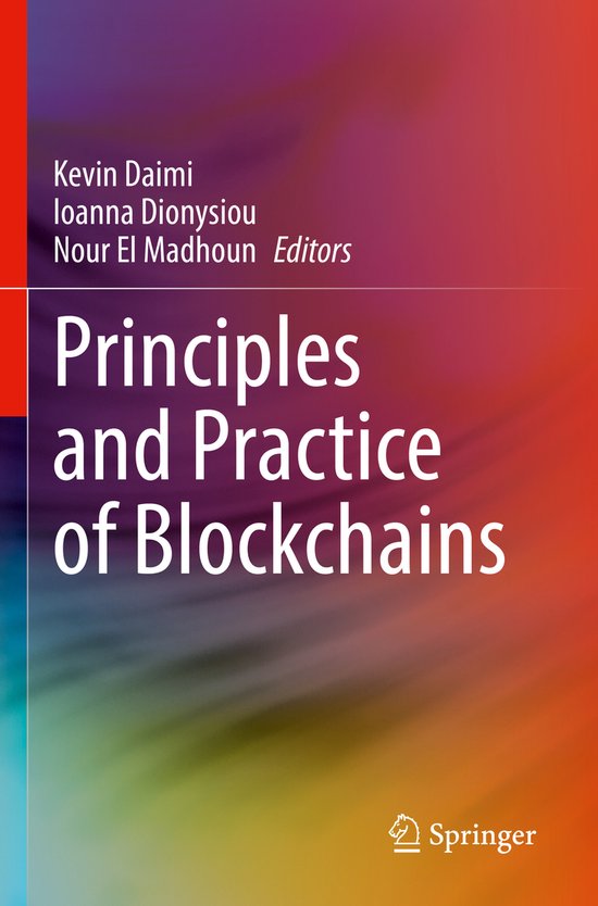 Principles and Practice of Blockchains - cover