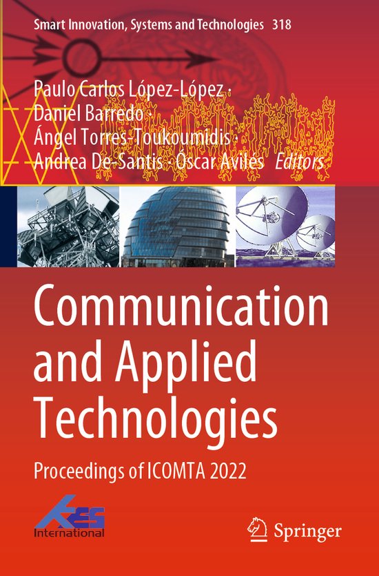 Smart Innovation, Systems and Technologies318- Communication ... - cover