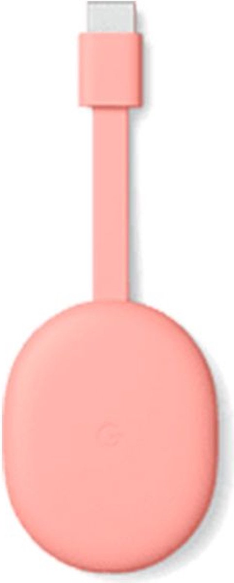 Google Chromecast met Google TV - 4K - Sunrise Pink | bol