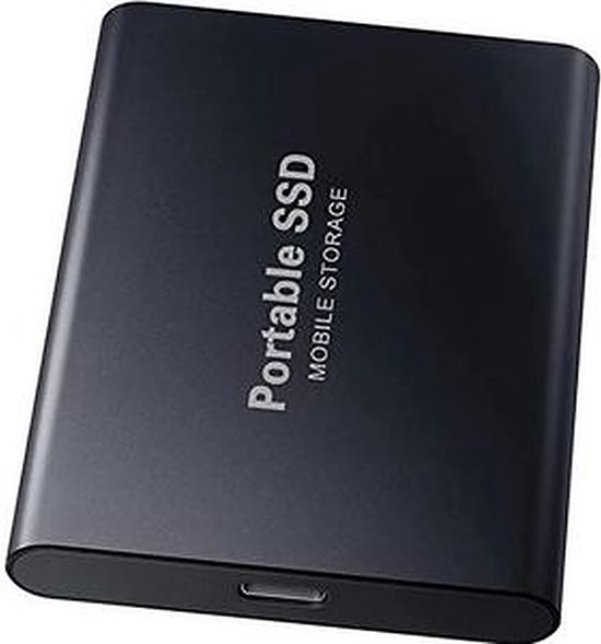 Disque Dur Externe Mini SSD Portable 2TB 2To Stockage Noir avec