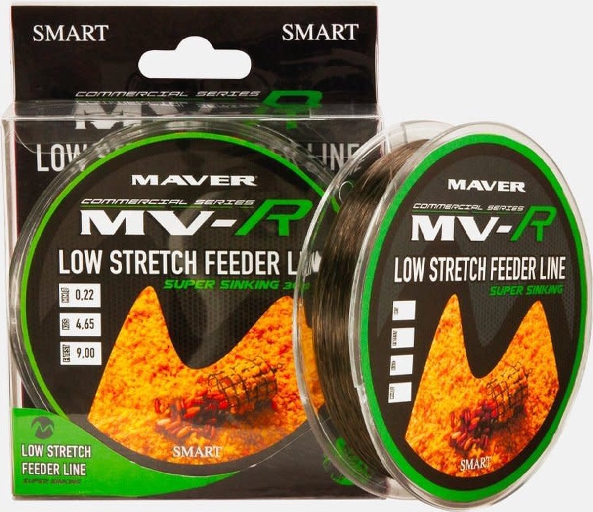 Maver MV-R Low Stretch Feeder Line Super Sinking (300m) - Maat : 0.22mm