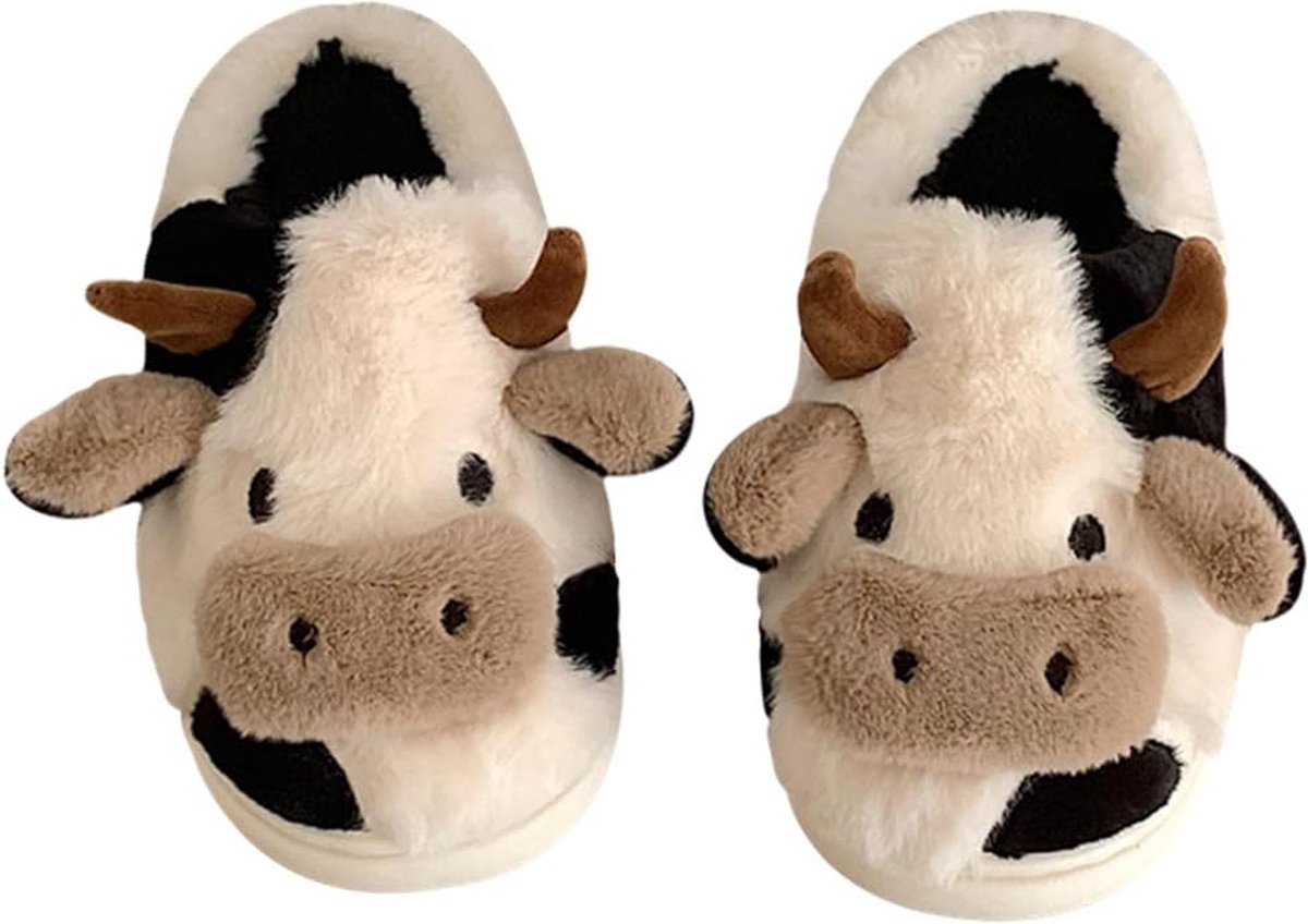 Pantoffels Schattige Panda Fuzzy Dames Pantoffels Pluche Dier Fluffy