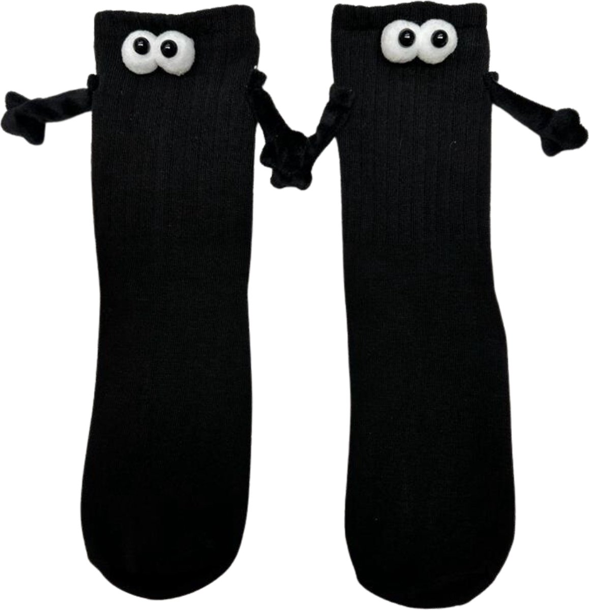 Sokken met Ogen en Handjes met magneten - Grappige verliefde sokken voor kinderen/dames/heren - maat 35-43 - Winkrs