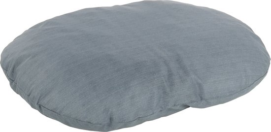 Kussen Firenze Ovaal Blauw 80x62x8cm