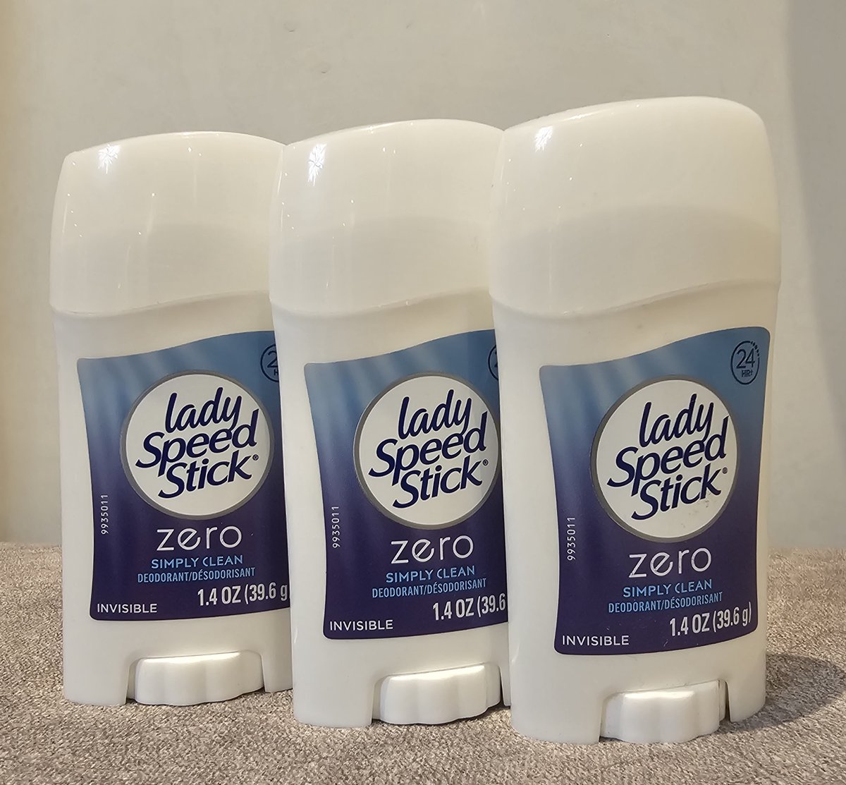 Goedkoopste Lady Speed Stick- Zero - Simply Clean- Deodorant - Invisible - 3x 39.6g