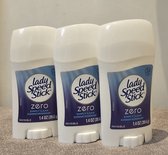 Lady Speed Stick- Zero - Simply Clean- Deodorant - Invisible - 3x 39.6g