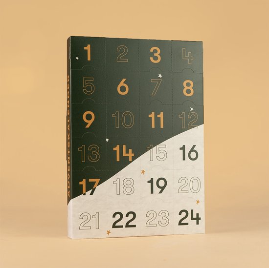 Adventskalender Medium | 100% biologisch afbreekbare verpakking