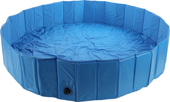 Hondenzwembad Doggy Splash Blauw - Blauw - 160 x 160 x 30 cm