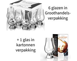 Glencairn Whisky Glazen - 7 stuks (1 GRATIS) - Kristal - 190ml 6 PLUS 1 GRATIS Image