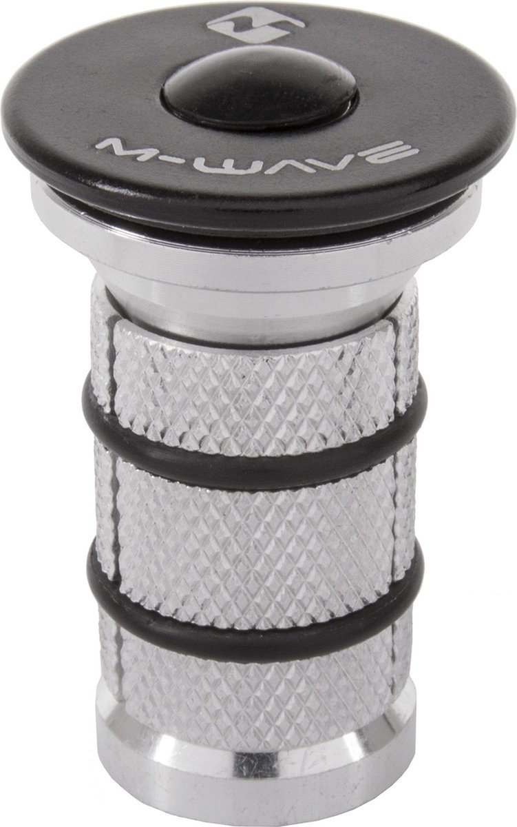 Balhoofdplugklauw M-Wave 1-1/8" carbon voorvork - zwart
