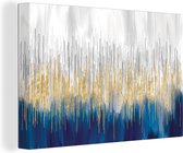 Canvas - Olieverf - Abstract - Schilderij - Kunst - 30x20 cm - Interieur - Woondecoratie