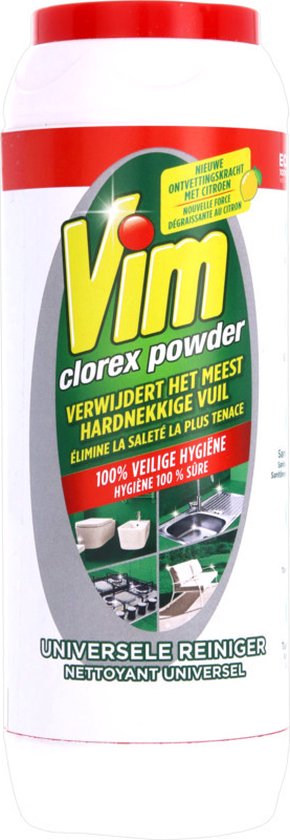 Vim - Schuurpoeder - Citroen Fris - 6 x 500gr - Voordeelverpakking