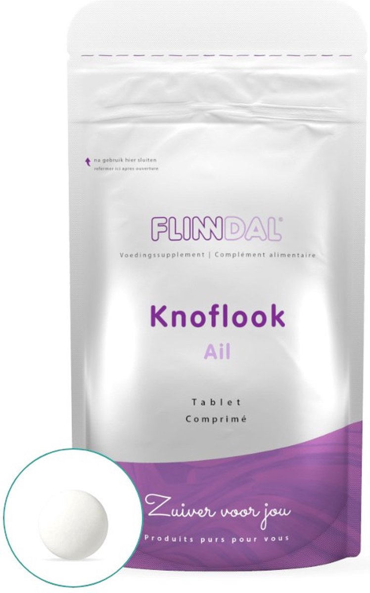 Goedkoopste Flinndal Knoflook Tabletten - Voor Hart, Bloedvaten en Cholesterol - Helpt Luchtwegen Gezond te Houden - 30 Ta9bletten