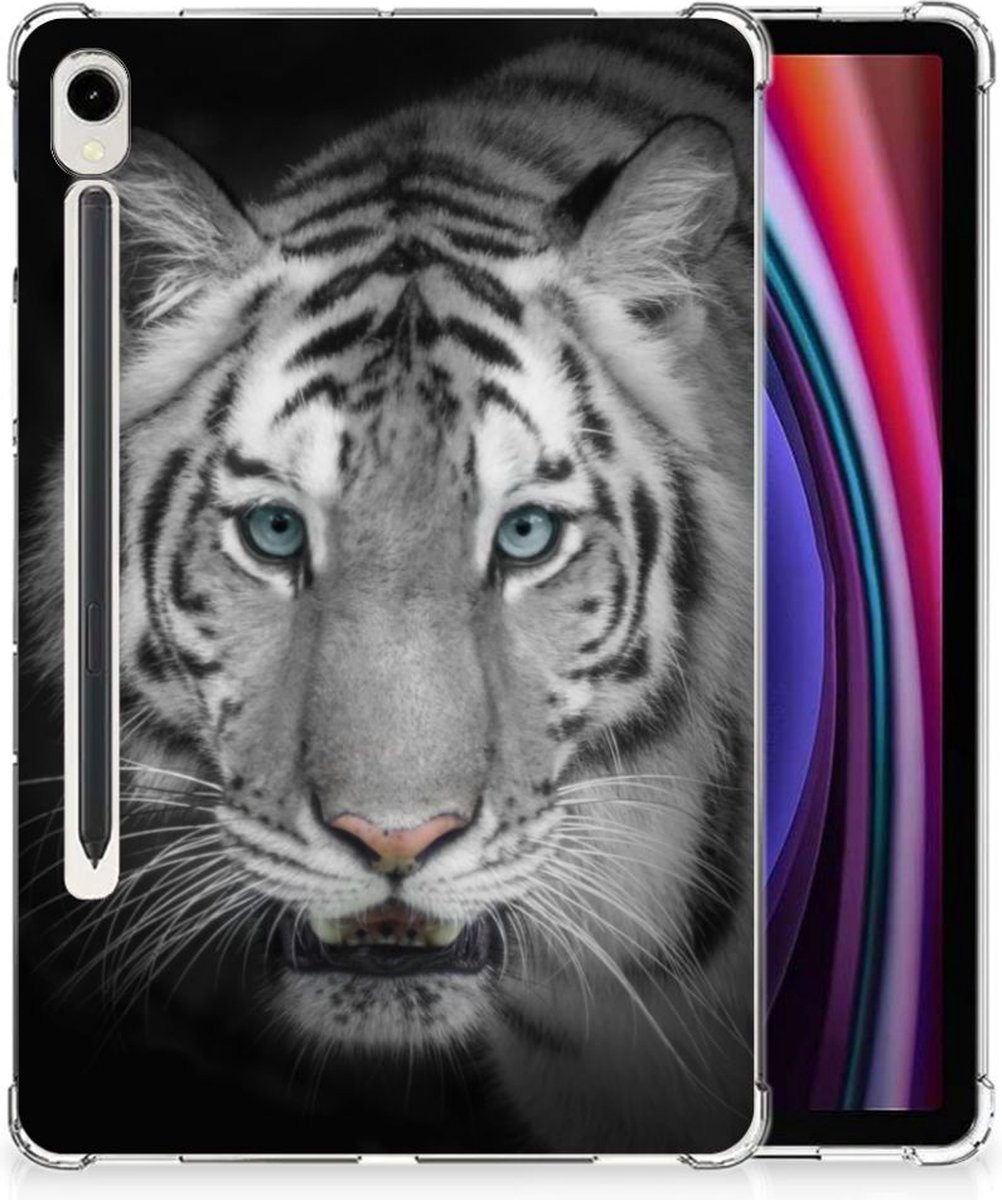 Back Cover voor Samsung Galaxy Tab S9 Back Case Tijger
