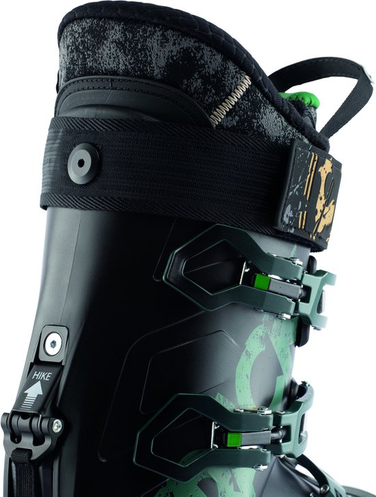 Rossignol Track 130 GW all mountain skischoenen zwart/groen heren