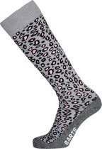 Barts Ski Sock Animal Print Chaussettes de sports d'hiver unisexe - Grijs - Taille 35-38