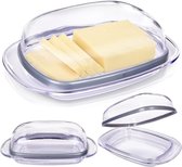 botervloot botervloot boterschaal met deksel transparant BPA-vrij